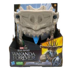 Brand New Black Panther 2 Wakanda Forever Attuma Shark Armor Mask Cosplay Crown